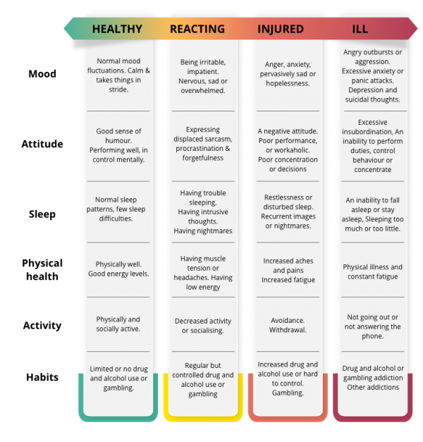 Mental Health Continuum Model Nz