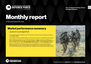 NZDF Monthly Financial Report June 2024