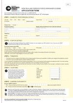 NZDF KiwiSaver Scheme - Application Form