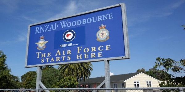 Woodbourne base sign