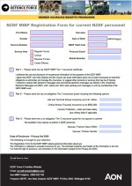 NZDF MIBP Registration Form
