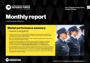 NZDF Monthly Report April 2025