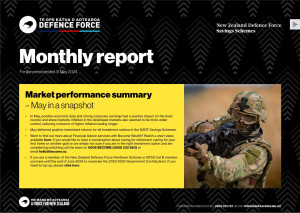 NZDF Monthly Financial Report May 2024